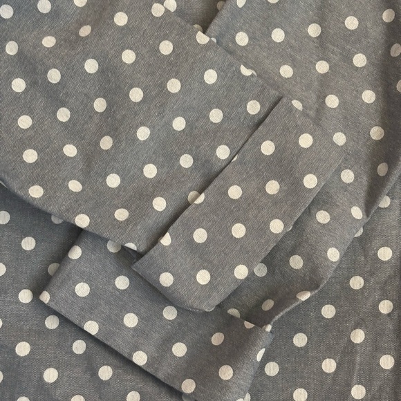 Twenty Second Polka Dot Midi Dress - Gray and White - Picture 5 of 7